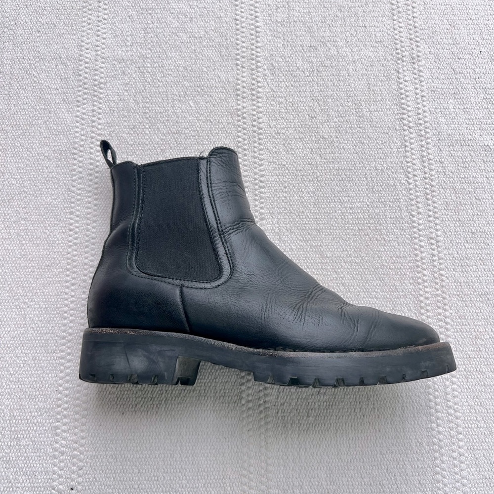 Thursday Black Ankle Boots Size 6.5